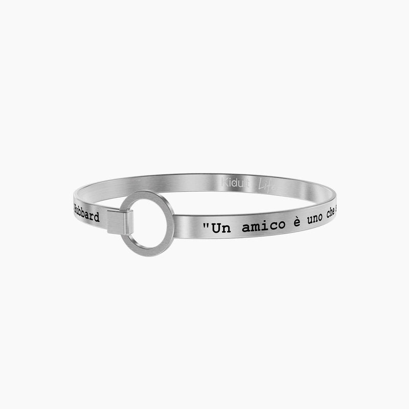 Kidult Un Amico È Uno Che Sa Tutto … E. Hubbard Bracciale Donna Referenza 731104