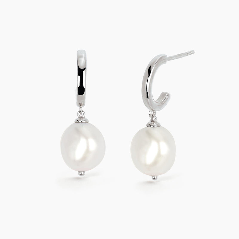 Mabina Gioielli Charme Orecchini Donna Argento 925 E Perla Referenza 563256