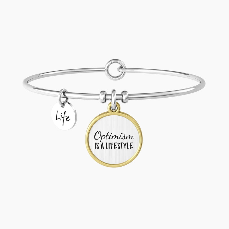 Kidult Philosophy Optimism Is A Lifestyle Bracciale Donna Referenza 752017
