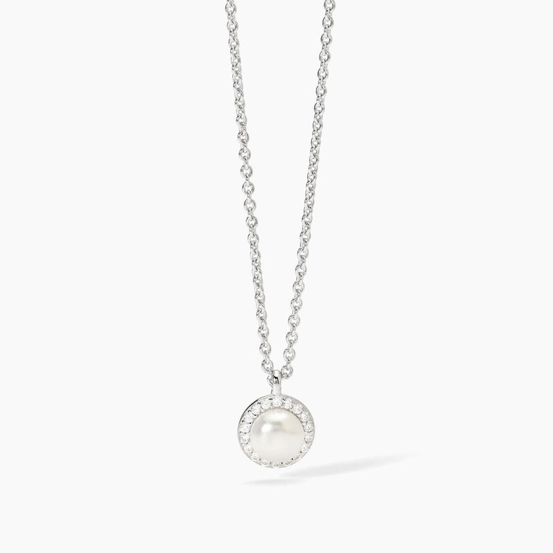 Mabina Milanesienne Collana Argento 925 E Perla Naturale Coltivata Referenza 553674 Garanzia Ufficiale