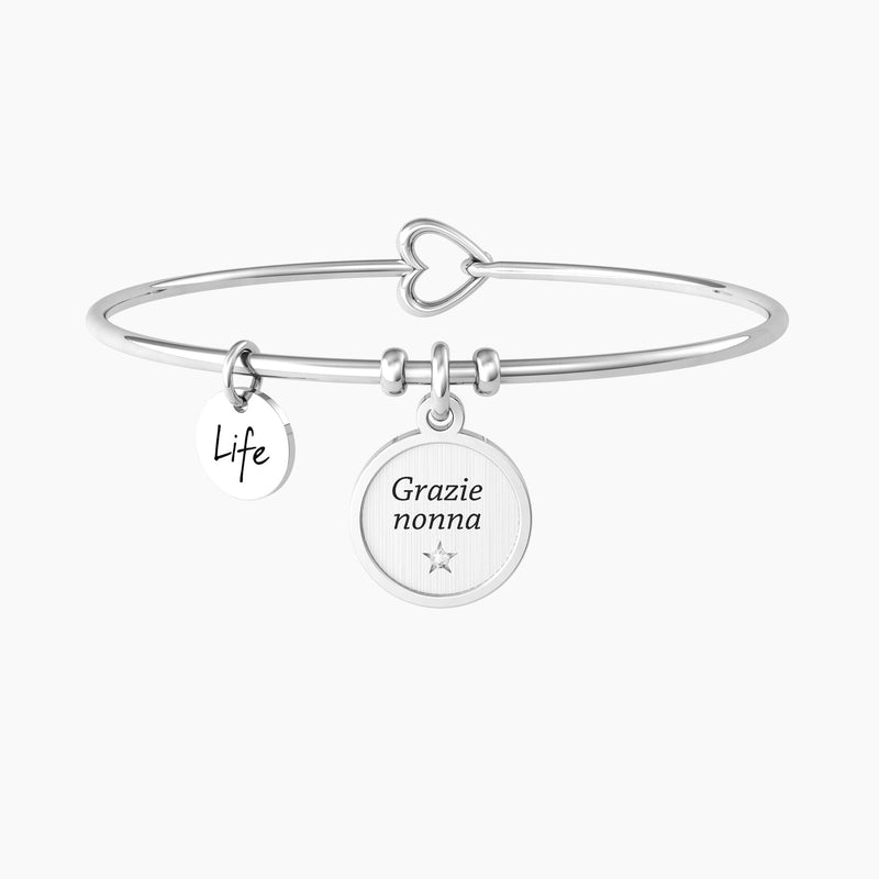 Kidult Family Grazie Nonna Bracciale Donna Referenza 732229 Garanzia Ufficiale