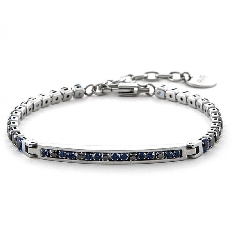 4us Cesare Paciotti Bracciale Tennis Acciaio Uomo 4ubr6360