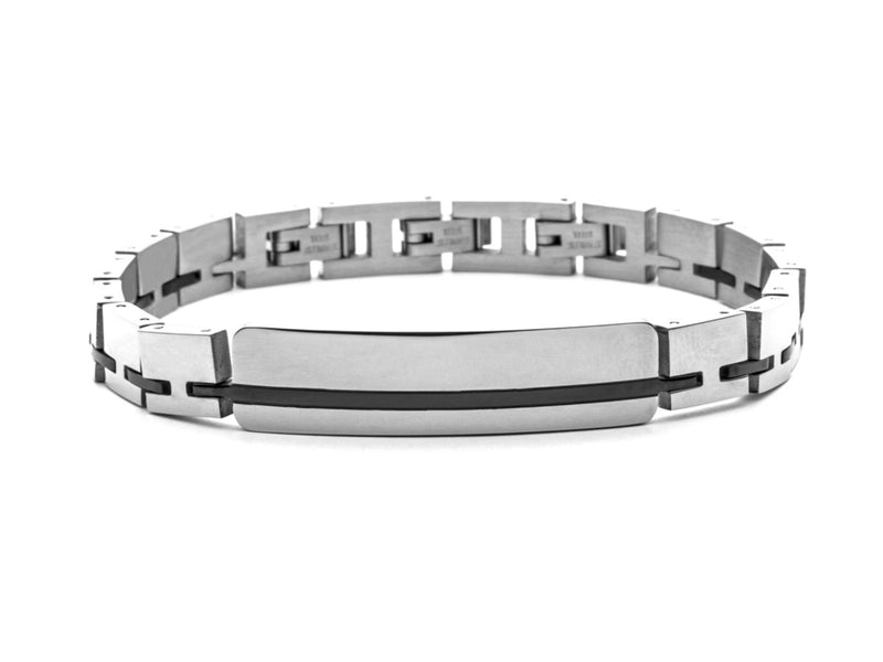 4us Cesare Paciotti Bracciale Uomo Acciaio 4ubr5643 Nuovo