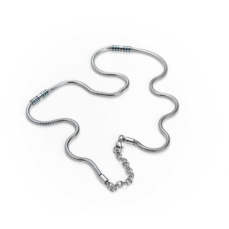 4US Cesare Paciotti Desert Snakes Collana Uomo Acciaio 4ucl2681
