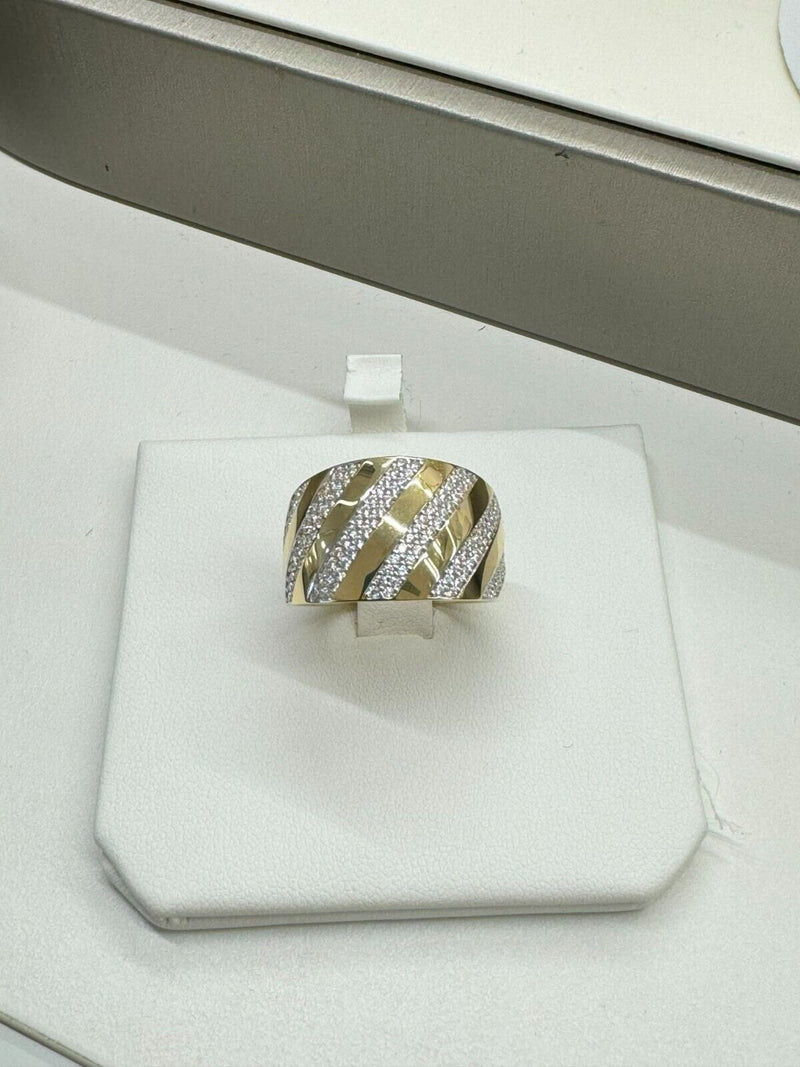 Anello Donna, Oro Giallo 18kt Titolo 750 Misura Dito 18 Grammi 6,73 Nuovo
