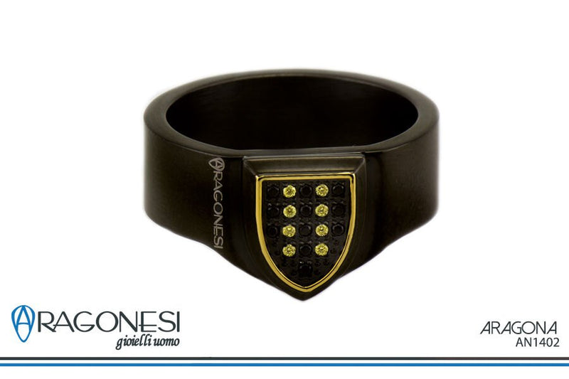 Aragonesi Anello Aragona An1402/25 Nuovo Da Concessionario Ufficiale