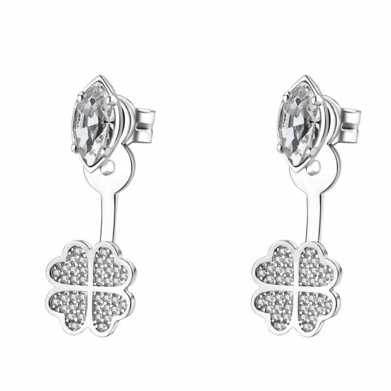 Brosway Affinity Orecchini Quadrifoglio Argento 925 Referenza G9af27 Nuovi