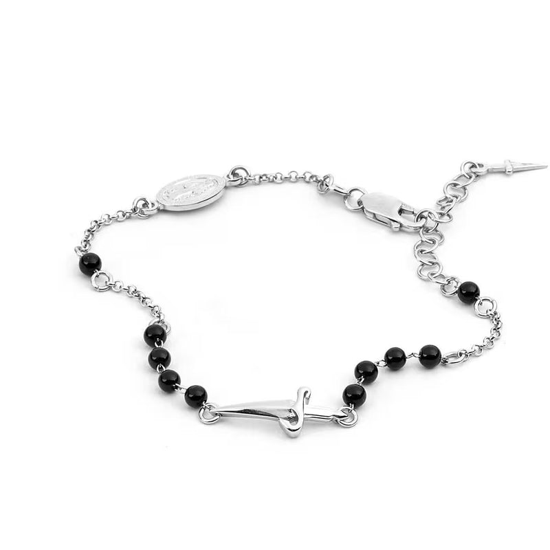 Cesare Paciotti Rosary Bracciale Uomo Referenza Jpbr2208b Nuovo