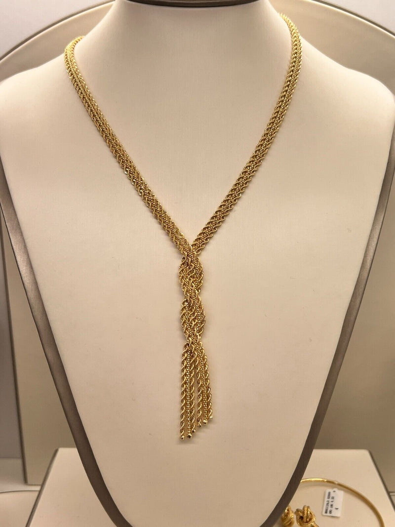 Collana Donna Oro Giallo 18kt Titolo 750 Grammi 13,97 Nuova