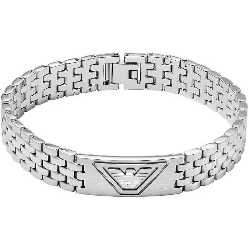 Emporio Armani Eagle Logo Bracciale Uomo Egs3126040 Garanzia Italia