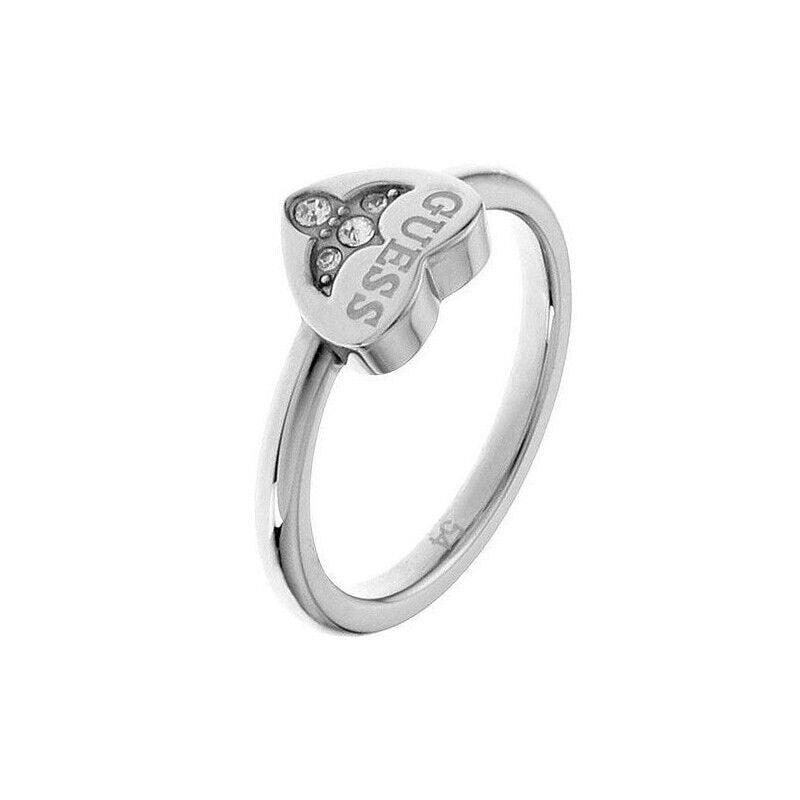 Guess Anello Donna Acciaio Referenza Usr81003-54 Nuovo Misura Dito 12