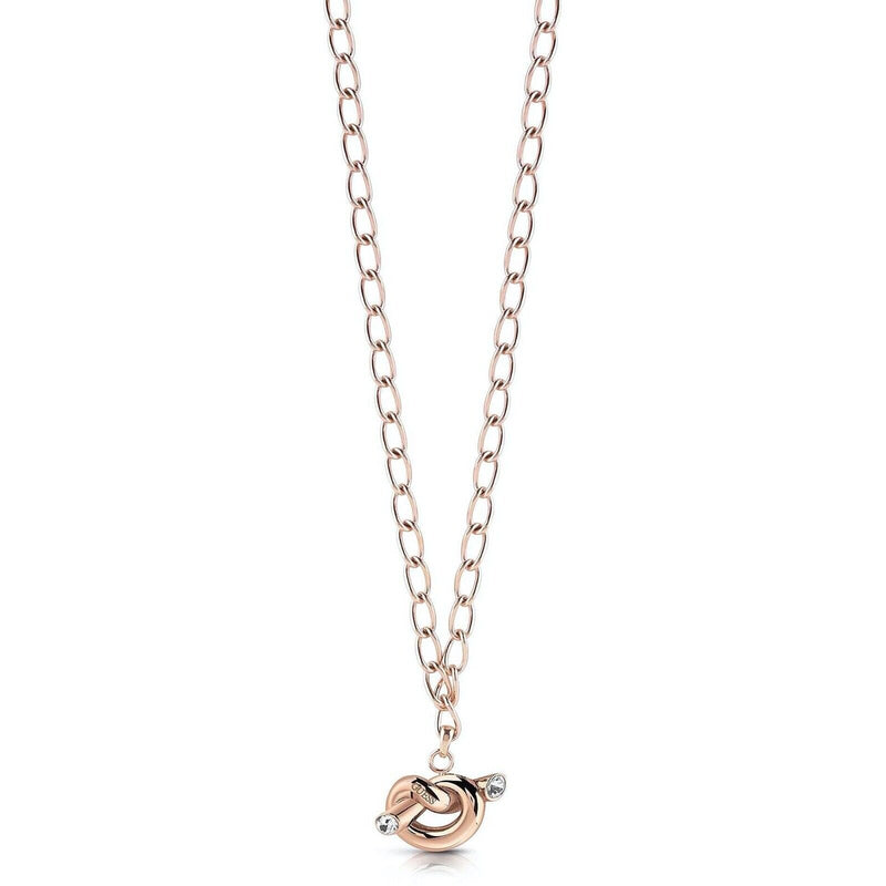 Guess Double Chain&knot Collana UBN29014 Nuova