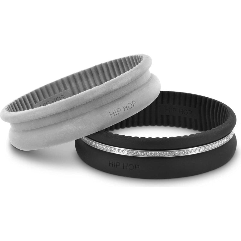 Hip Hop Happy Rings Bracciale, Hj0173 - Bleck Tie Nuovo