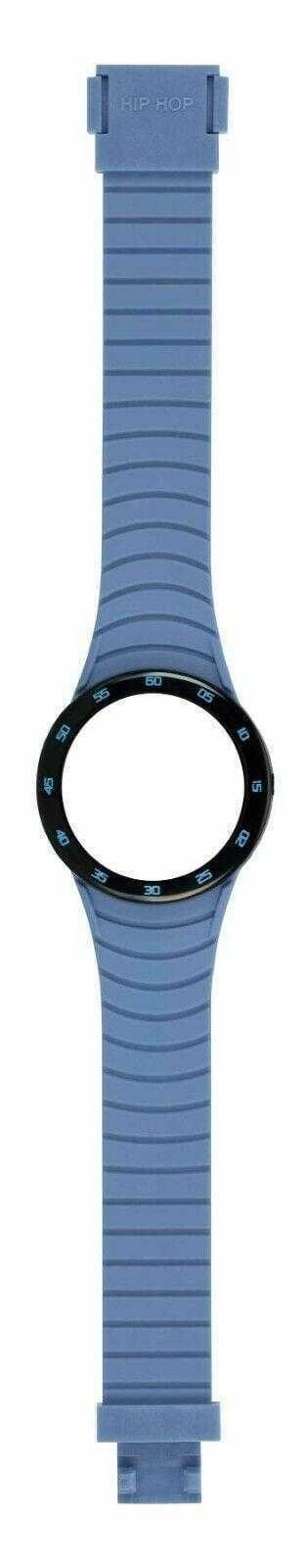 Hip Hop Metal Solare Allure Cinturino Per Cassa Da 42 Mm Hbu0774 Nuovo