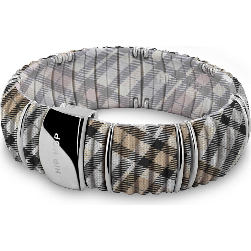 Hip Hop Kint Bracciale Bold - 24 mm, HJ0136 - Tartan