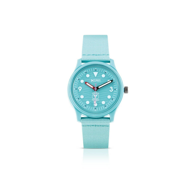 IAM Orologio Donna In Plastica Riciclata Referenza Iam-359 Aquamarine