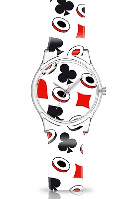 Jacob Mille Watch Luky Orologio+Pochette Unisex Quarz Nuovo