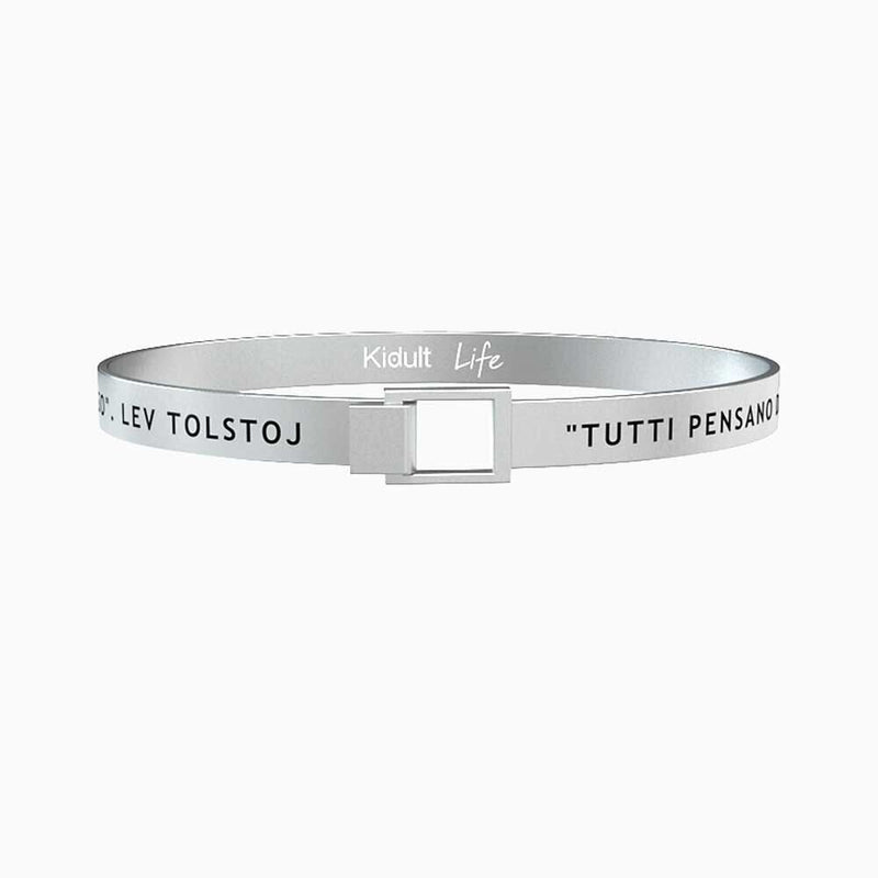 Kidult Philosophy Lev Tolstoj Bracciale Uomo 731190l Nuovo