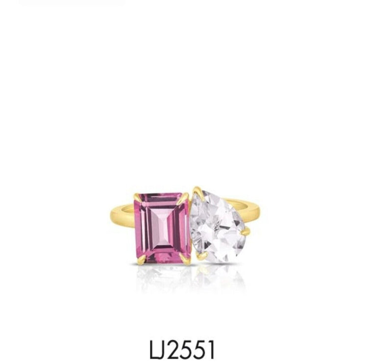Liu Jo Anello Acciaio Donna Lj2551m16 Nuovo