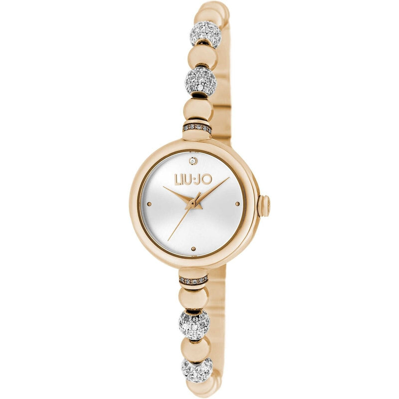 Liu Jo Boucle' Rose Gold Orologio Donna Solo Tempo Tlj2007 Nuovo