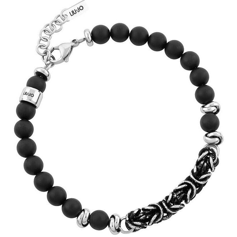 Liu Jo Bracciale Uomo In Acciaio Mlj279 Nuovo