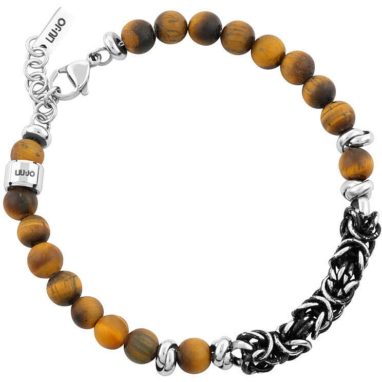 Liu Jo Bracciale Uomo In Acciaio Mlj279 Nuovo Garanzia Ufficiale