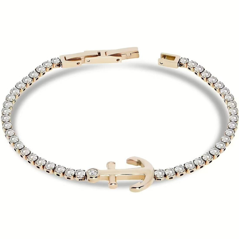 Liu Jo Bracciale Uomo Tennis E Ancora In Acciaio Mlj507 Nuovo