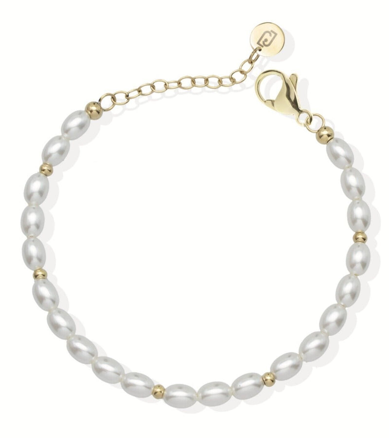 Liu Jo Pearls Bracciale Acciaio Donna LJ2846 Nuovo