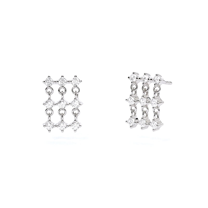 Mabina Gioielli Long Night Orecchini Referenza 563565 Argento 925