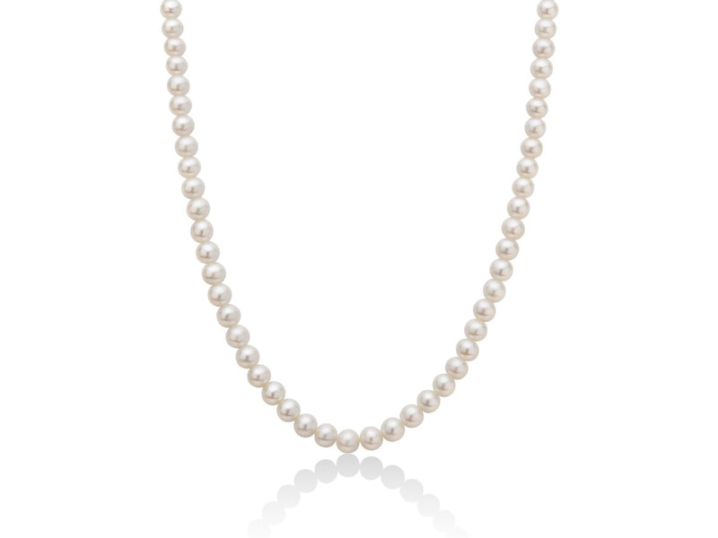 Miluna Collana Perle Naturali E Oro 18kt Titolo 750 PCL6576