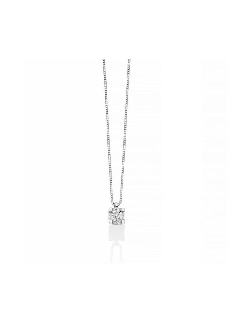 Miluna Punto Luce Collana Referenza Cld4483 Nuova