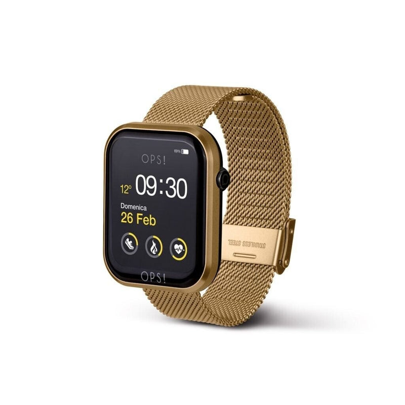 Ops Smartwatch Call Opssw-16 Oro Giallo Con Microfono Nuovo