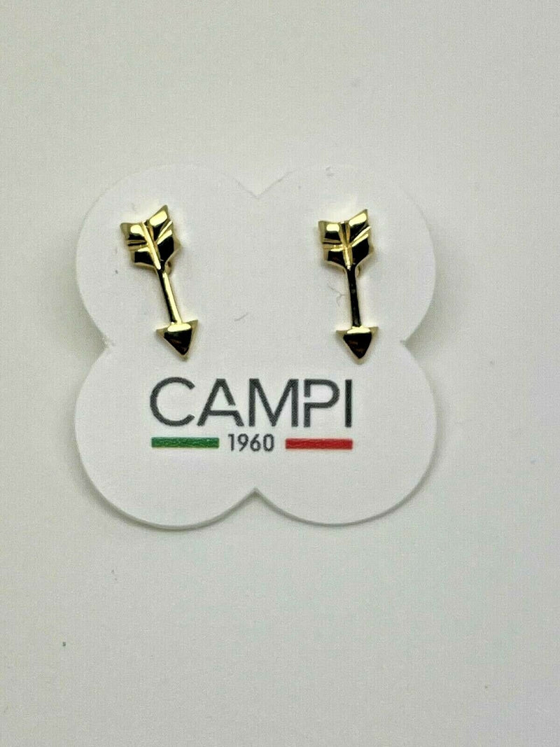 Orecchini Donna In Oro Giallo 18k Freccette Grammi 1,35 Nuovi