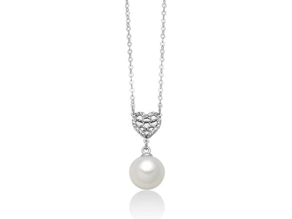 Miluna Collier Donna Oro 18kt E Perla Naturale Referenza Pcl6168