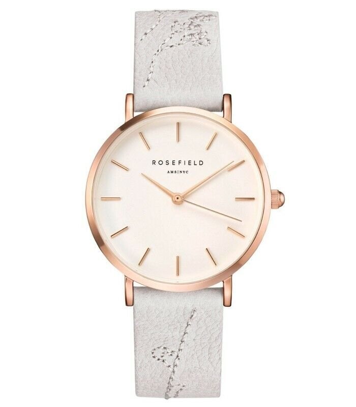 Rosefield The City Bloom Orologio Donna Solo Tempo Cilir-e93 Garanzia Italia