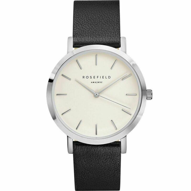 Rosefield The Gramercy Orologio Donna Solo Tempo Gwbls-g33 Nuovo Garanzia Italia