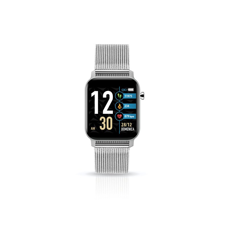 Techmade Techwatchx Metal Silver Smartwatch Referenza Tm-twx-msil