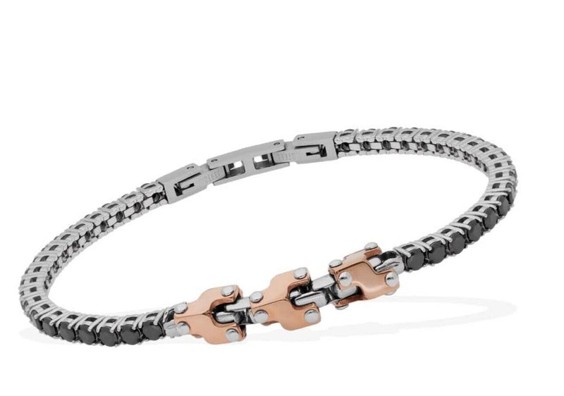 TONINO LAMBORGHINI JEWELRY Bracciale Uomo Referenza TL0043 Nuova