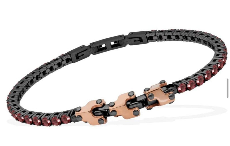 TONINO LAMBORGHINI JEWELRY Bracciale Uomo Referenza TL0044 Nuova