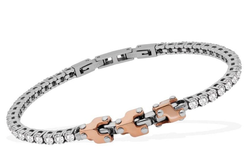 TONINO LAMBORGHINI JEWELRY Bracciale Uomo Referenza TL0047 Nuova