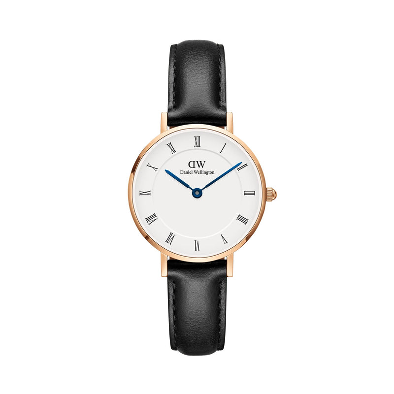 Daniel Wellington Petite Roman Numerals Sheffield Rose Gold Referenza Dw00100683 Cassa Da 28 Mm Garanzia Ufficiale