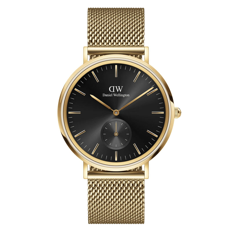 Daniel Wellington Uomo Classic Multi-eye Evergold Onyx Referenza Dw00100713 Cassa Da 40 Mm Garanzia Ufficiale