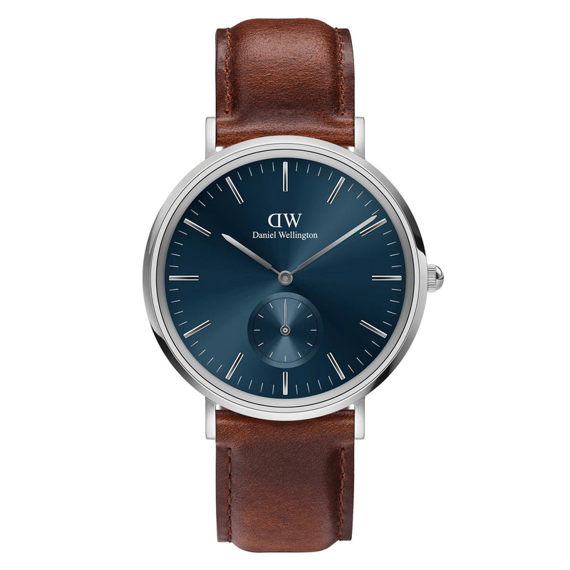 Daniel Wellington Uomo Classic Multi-eye St Mawes Arctic Silver Referenza Dw00100709 Cassa Da 40 Mm Garanzia Ufficiale