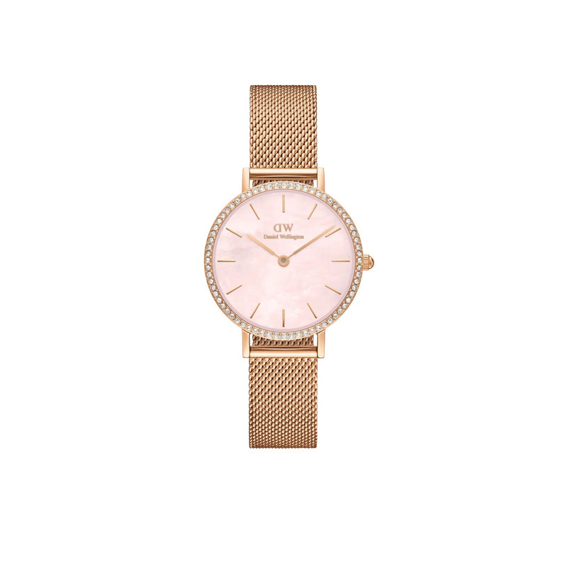 Daniel Wellington Petite Lumine Bezel Melrose Pink Mop Referenza Dw00100663 Cassa Da 28 Mm Garanzia Ufficiale