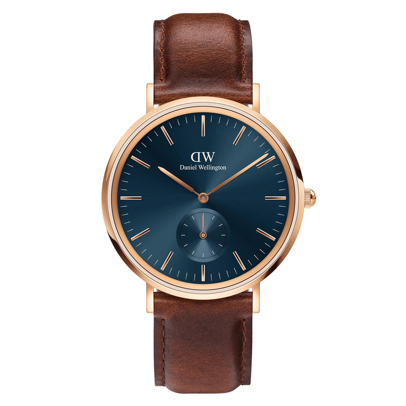 Daniel Wellington Uomo Classic Multi-eye St Mawes Arctic Rose Gold Referenza Dw00100708 Cassa Da 40 Mm Garanzia Ufficiale