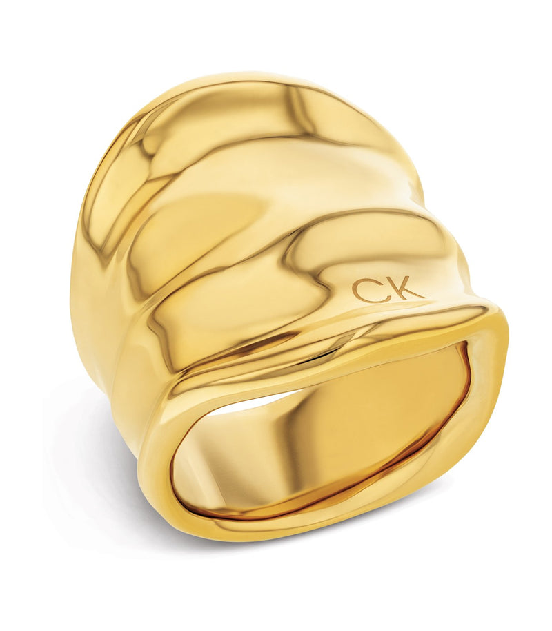 CALVIN KLEIN ELEMENTAL ANELLO DONNA REFERENZA 35000646E MISURA DITO 18