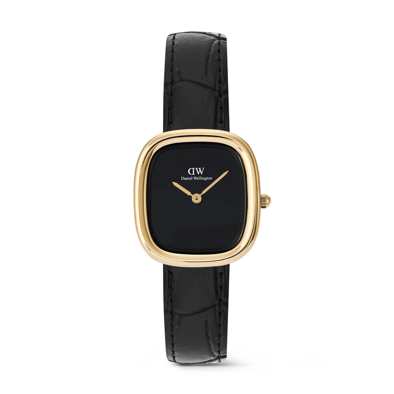 Daniel Wellington Margot Reading Onyx Ceramic Gold Orologio Donna Referenza DW00100880 Garanzia Ufficiale Italia