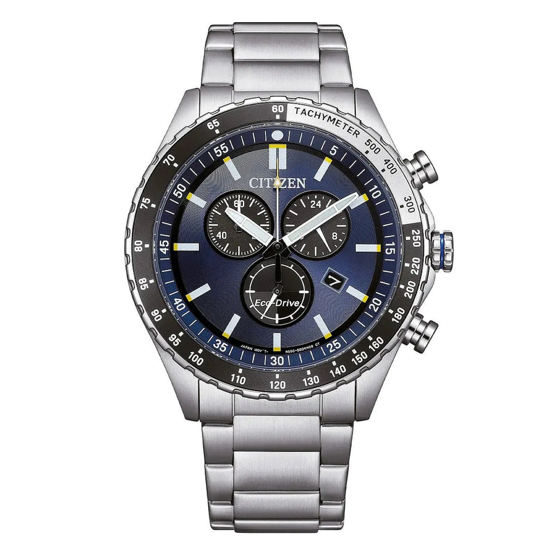 CITIZEN OF MARINE SPORT ECO DRIVE CRONO OROLOGIO UOMO REFERENZA AT2569-80L GARANZIA UFFICIALE