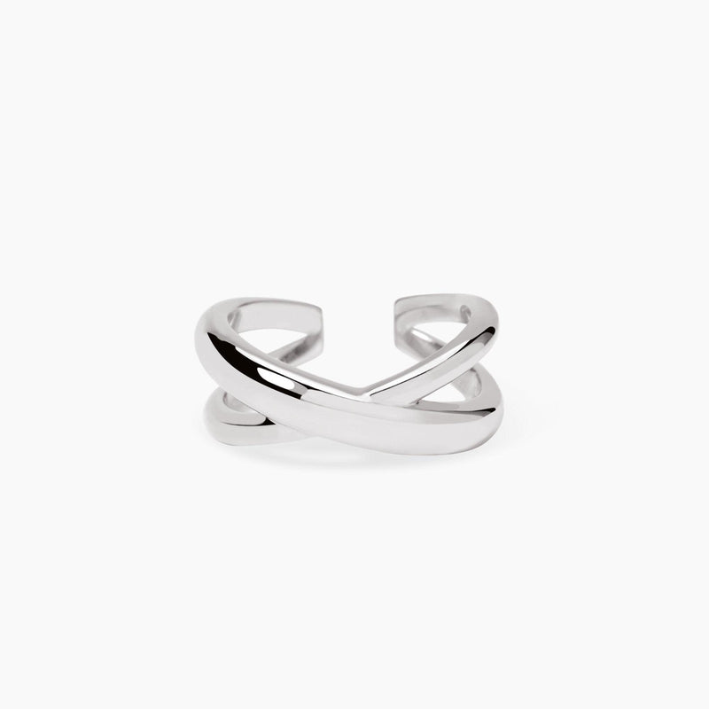 MABINA GIOIELLI INTRECCIO ANELLO REFERENZA 523479 ARGENTO 925