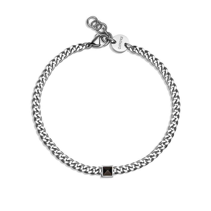 SAGAPO PROUD BRACCIALE UOMO SPD31 NUOVO GARANZIA UFFICIALE